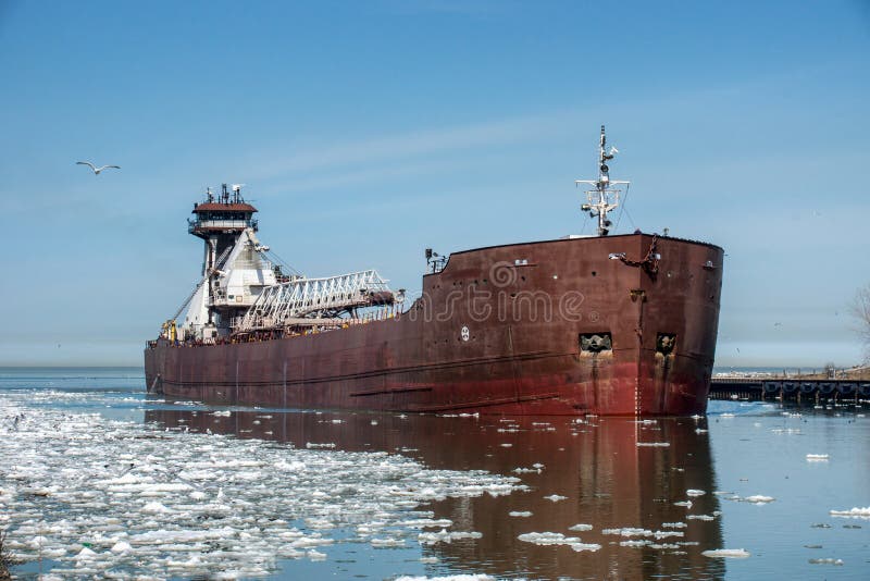 Freighter and Ice