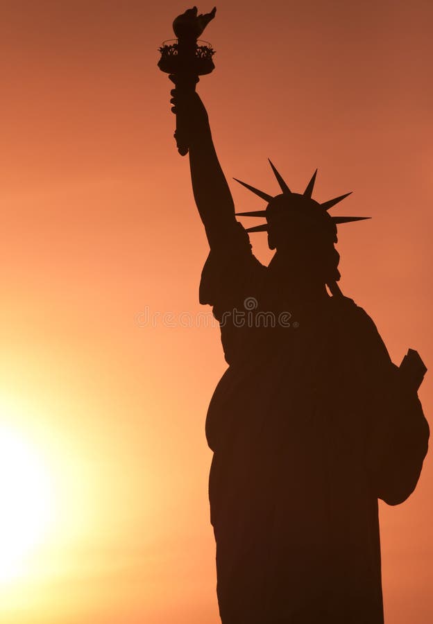 Freiheitsstatue u stockfotografie Freiheitsstatue u stockfotografie