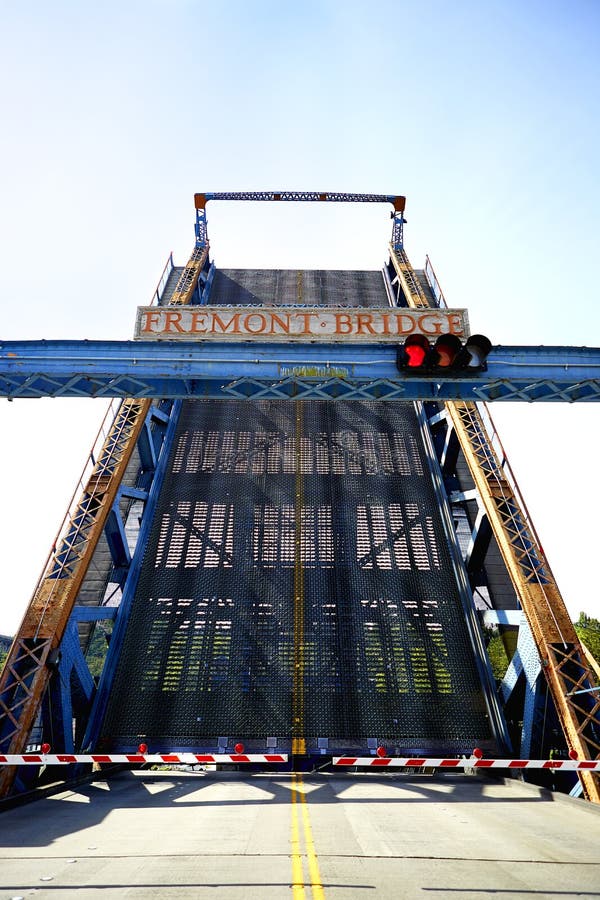 Fremontbrug - Seattle, Washington stock afbeeldingen Fremontbrug - Seattle, Washington stock afbeeldingen