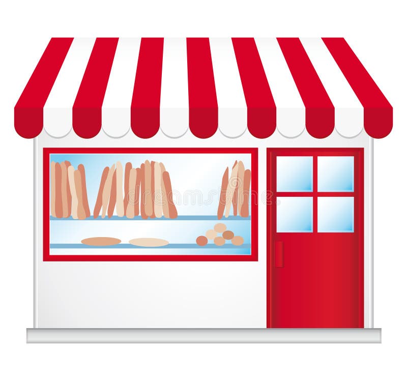 French bakery. royalty free illustration
