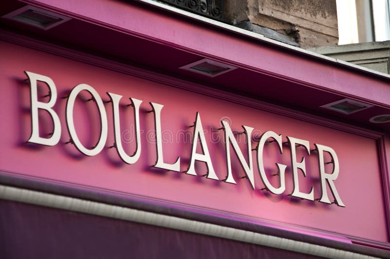 Old French Bakery Sign of Wood Stock Image Image of entry, bakery