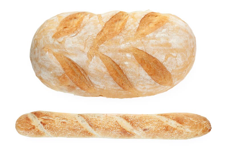 French bread and baguette stock image. Image of gold 17518273
