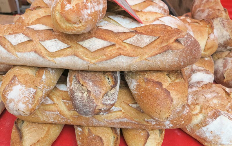 French bread for sale stock photo. Image of close, bread 25544390