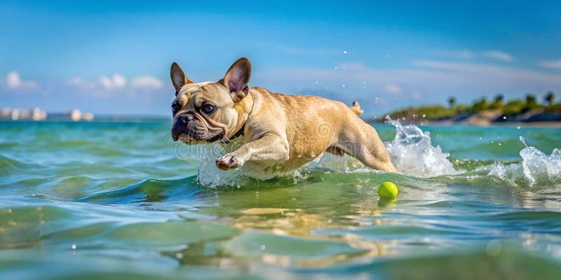 French bulldog beach ball sale