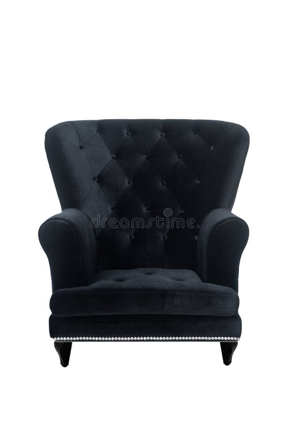 French Chair Black stock photography