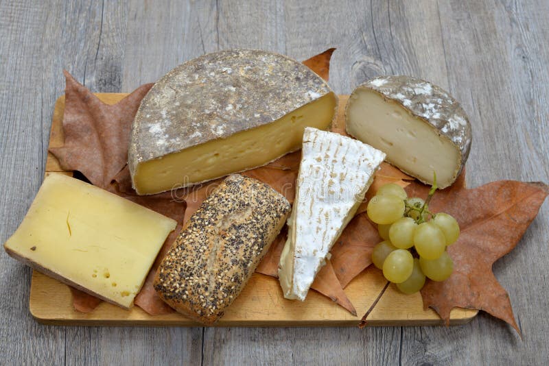 French cheese platter stock photo. Image of dairy, regions 35303854