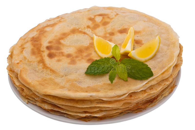 French Crepes stock photos