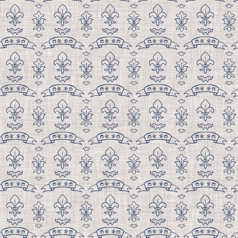 Fleur De Lis Pattern Repeat Background Stock Photos - Free & Royalty ...