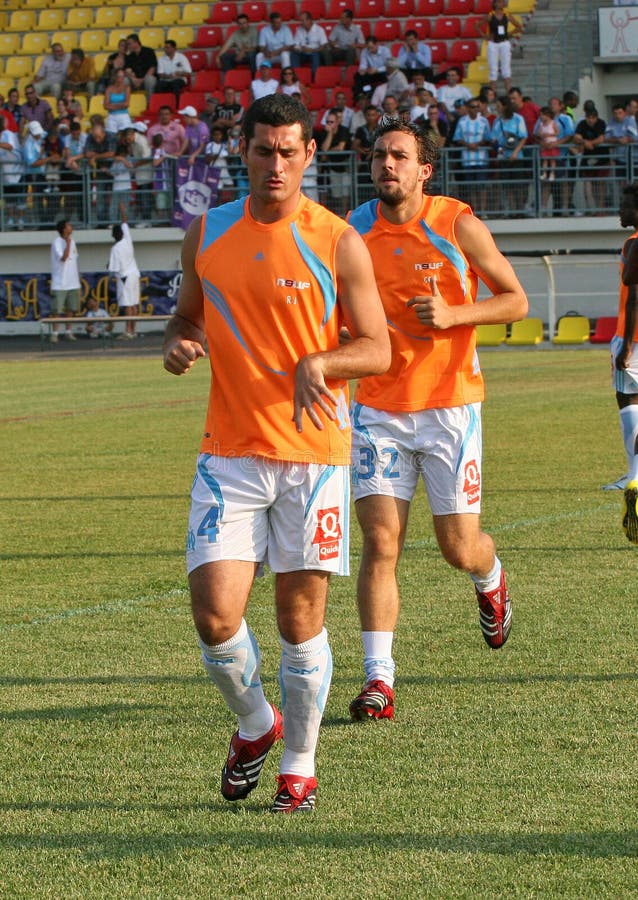 French Friendly Soccer Match OM Vs TFC Editorial Stock Image Image of