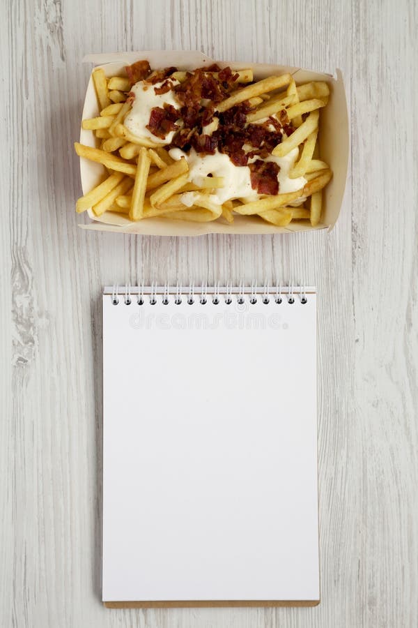 French Fries in White Fast Food Box – License Images – 901057 ❘ StockFood