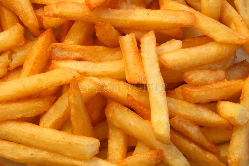 French fries close up