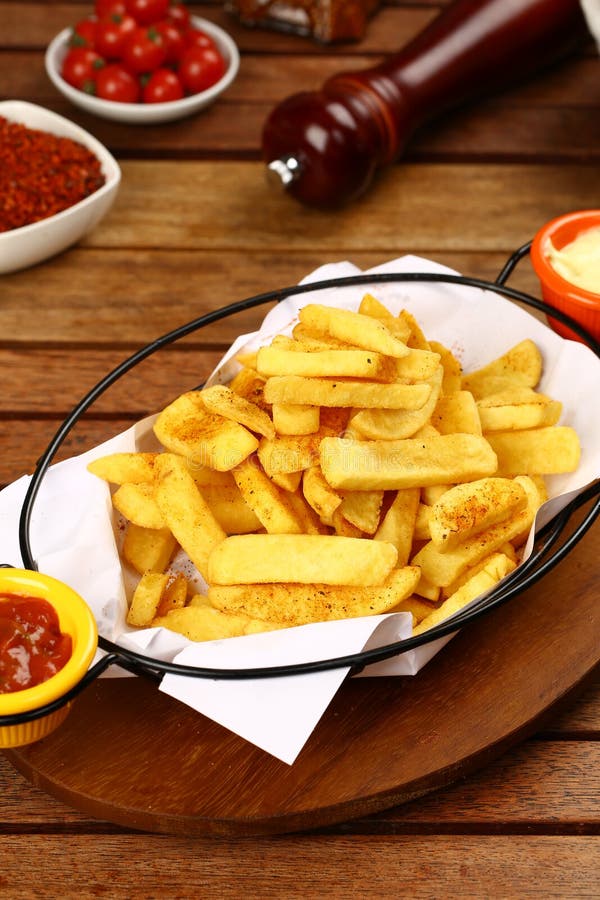 French fries stock photo. Image of appetizing, carbs 96450250