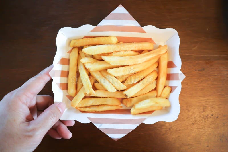 French Fries or Fried Potato , Fries or Chips Stock Image Image of