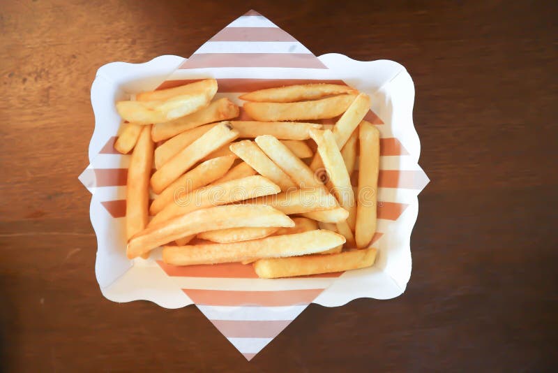 French Fries or Fried Potato , Fries or Chips Stock Photo Image of