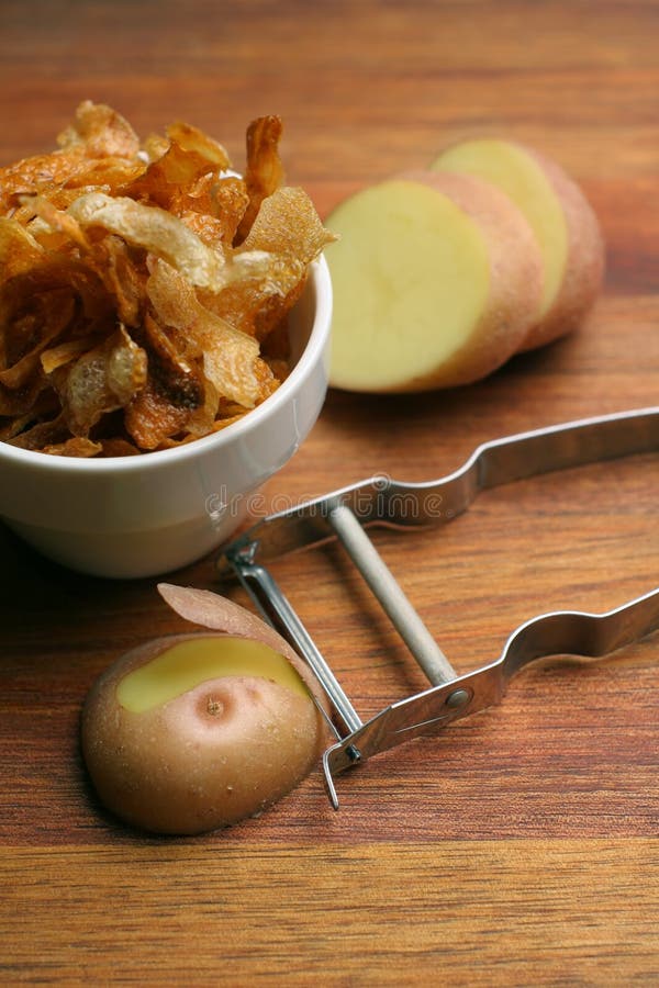 French fries; home-made and crispy