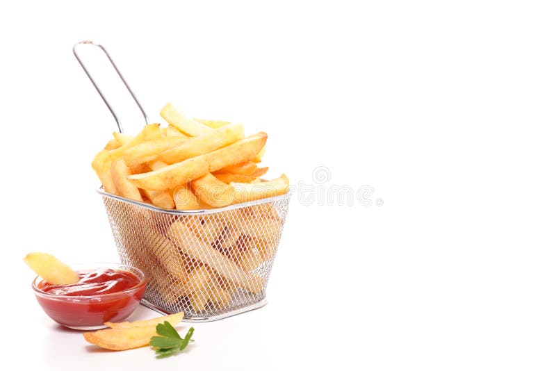 French Fries And Ketchup Stock Photo Image Of Food Restaurant 71902118