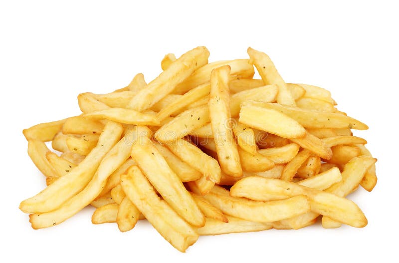 French fries stock image