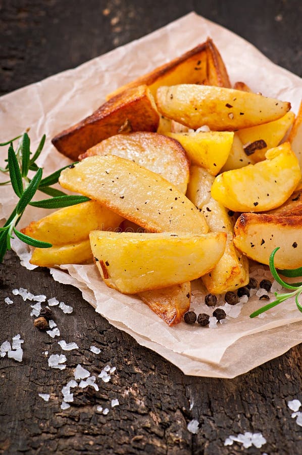 French fries potato wedges stock photo. Image of food 36713908