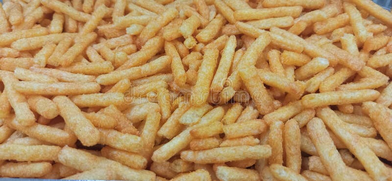 French Fries Snack from Indonesia Stock Image - Image of meat