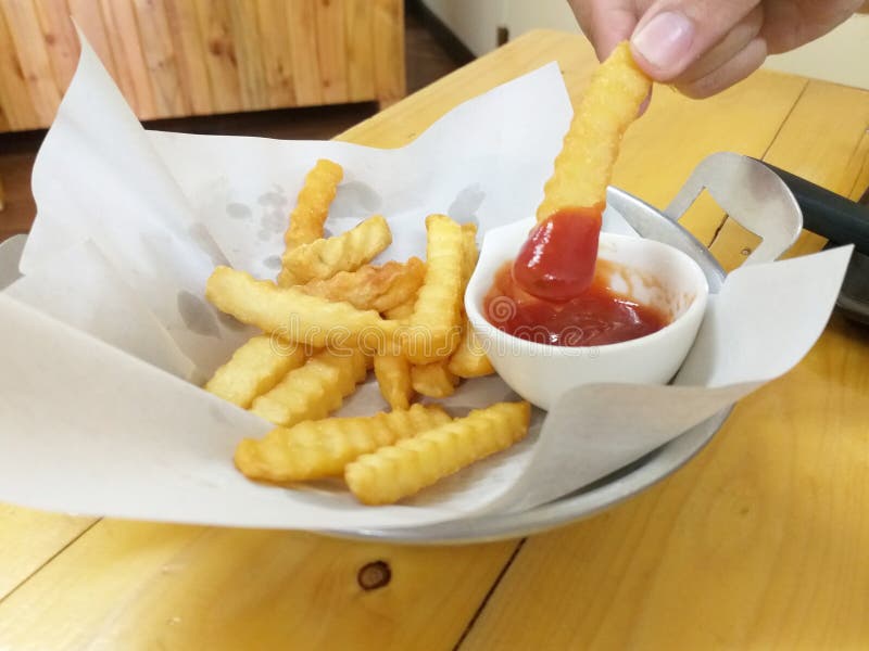 French Fries on Street Food Stock Photo - Image of fries, delicious