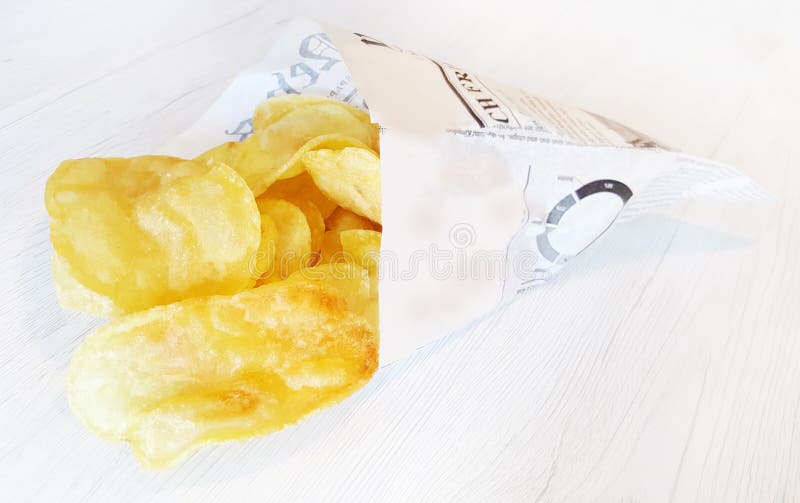French fries, street food stock image. Image of paper - 90805625