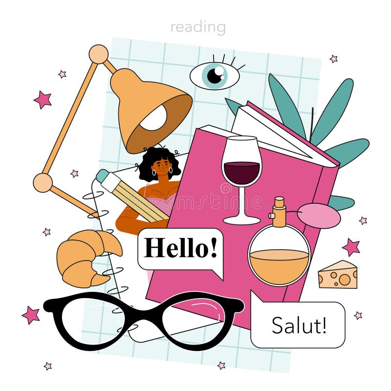 People Speaking French Clip Art