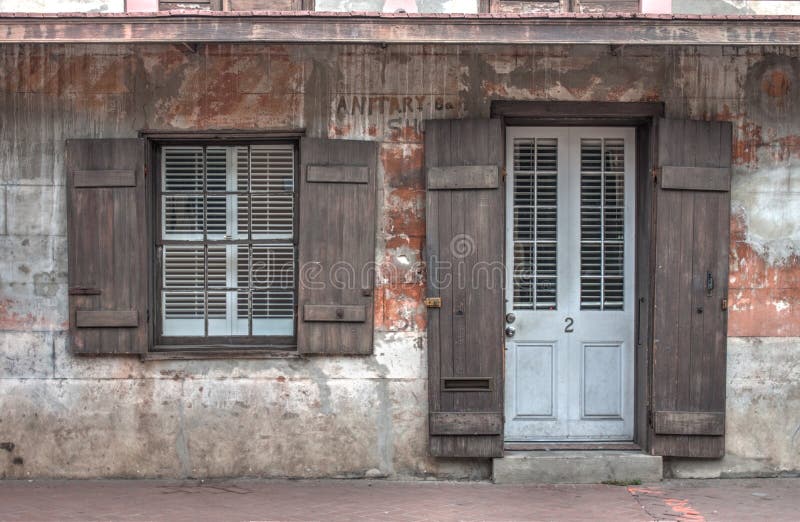 French Quarter House royalty free stock photos French Quarter House royalty free stock photos