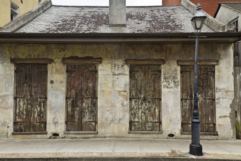 French Quarter Weathered Shutters