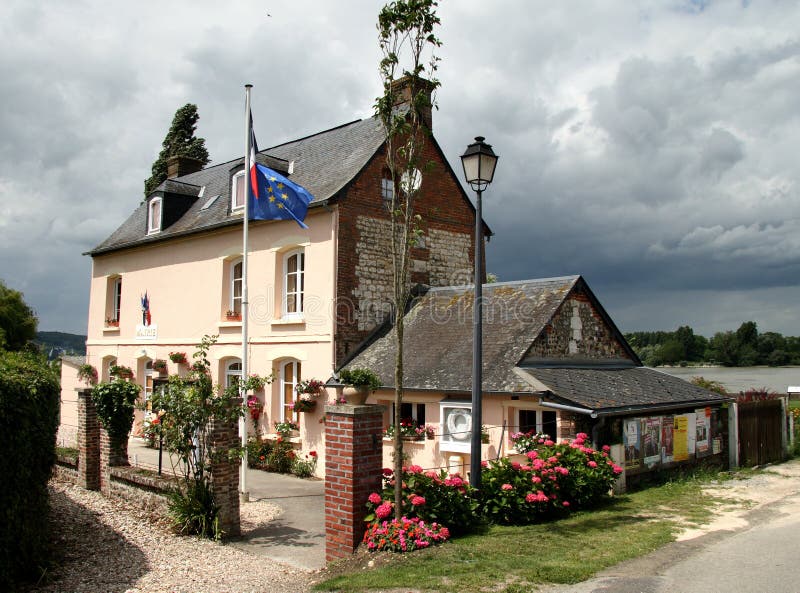 French Riverside House