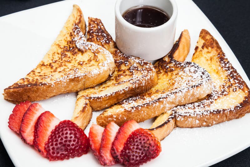 French toast breakfast stock photo. Image of butter, dessert 85764764