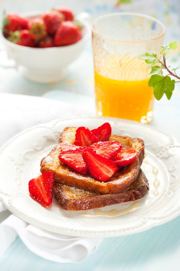 French toast stock photo. Image of slices, healthy, plate 6740856