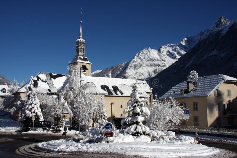 French village church