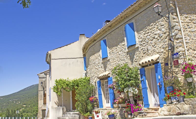 French village. Provence. France.