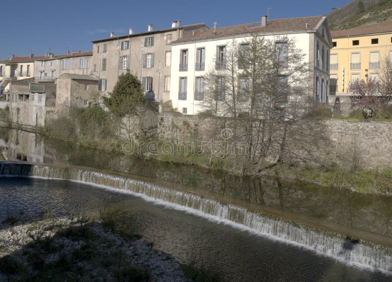 A French Village by the River