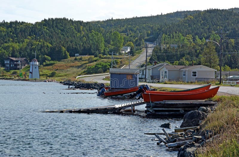 Frenchmans Cove fishing village near Corner Brook Newfoundland