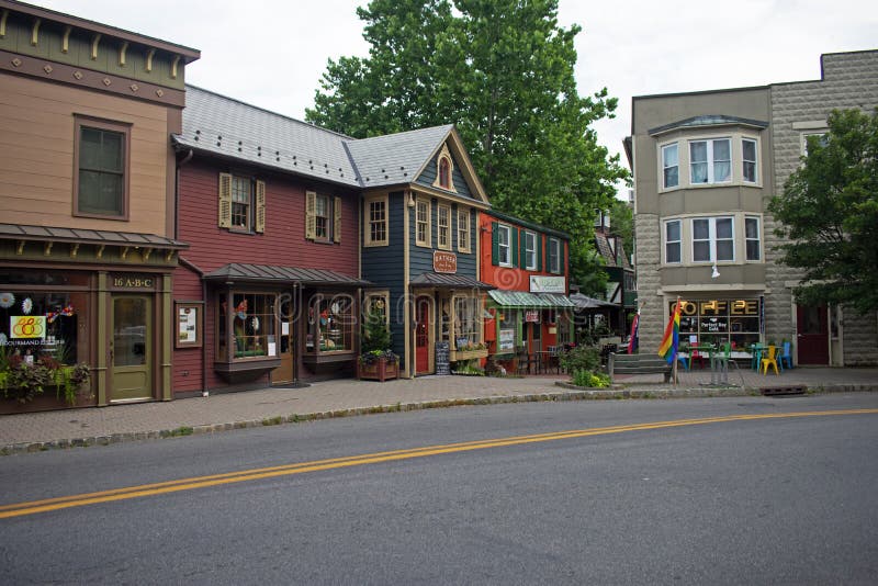 Frenchtown, New Jersey, Street Scene 05 Editorial Stock Image Image