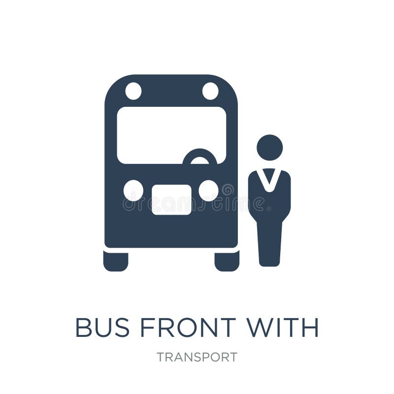 frente del autobús con el icono del conductor en estilo de moda del diseño frente del autobús con el icono del conductor aislado stock de ilustración frente del autobús con el icono del conductor en estilo de moda del diseño frente del autobús con el icono del conductor aislado stock de ilustración