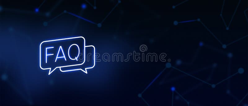 Frequently Asked Questions, Question and Answer icon, Contact us, FAQ page, write to us, solutions, help desk, customer care, supp royalty free illustration