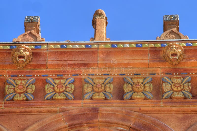 Fresco Detail on Ringling Mansion