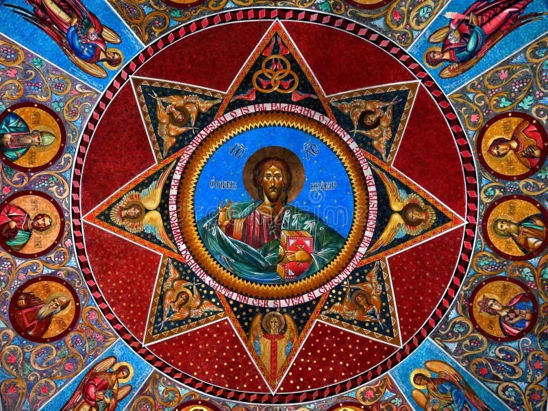 Frescoe de Cristo fotos de stock royalty free Frescoe de Cristo fotos de stock royalty free