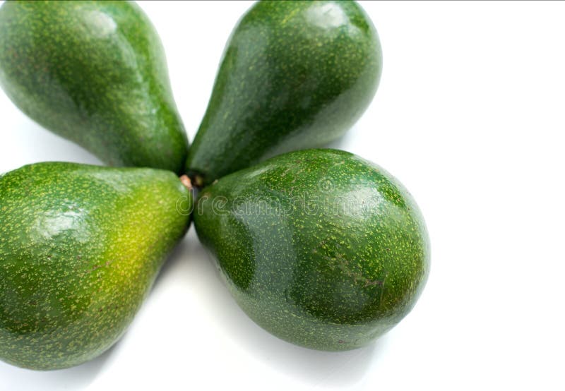 Fresh Avocado on white royalty free stock image Fresh Avocado on white royalty free stock image
