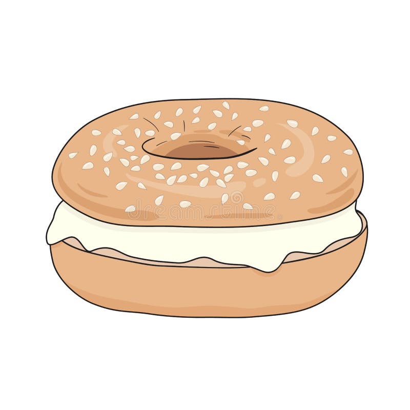 Free Bagels Clipart