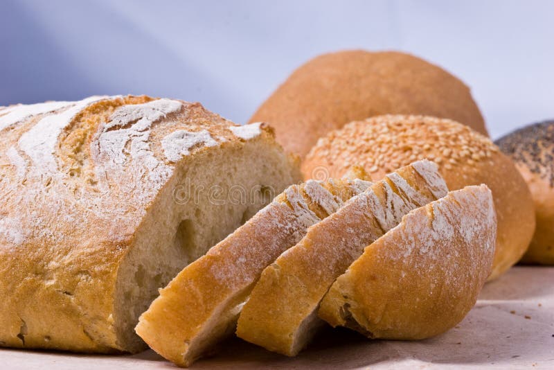Freshbaked bread, stock photo. Image of burlap, crust 3888362