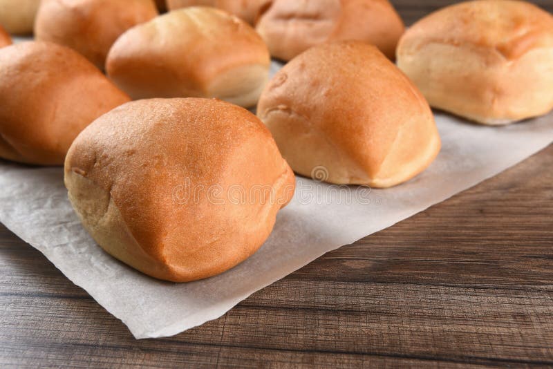 Fresh Baked Dinner Rolls stock photo. Image of dinner 64628088