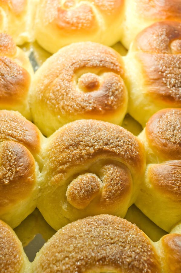 Fresh baked rolls stock image. Image of cereal, bakery 16958445