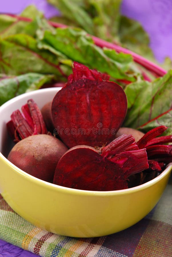 Fresh beets with leaves stock image. Image of color, nature 15118351