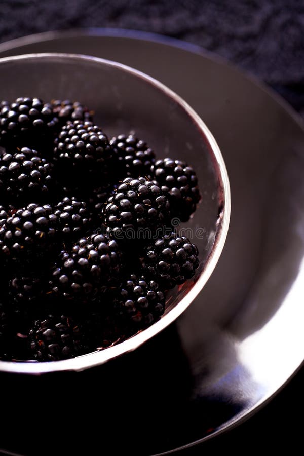 Fresh blackberries