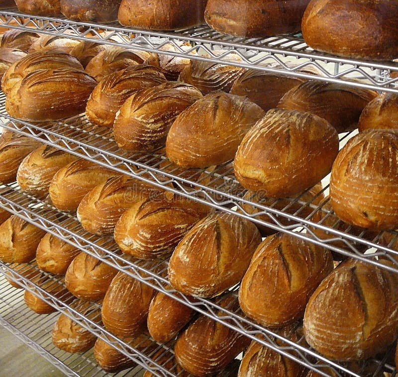 Fresh Bread in Bakery