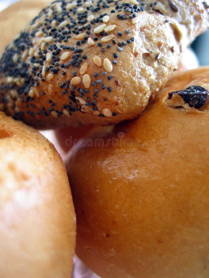 Bucăți de pâine proaspete royalty free stock images