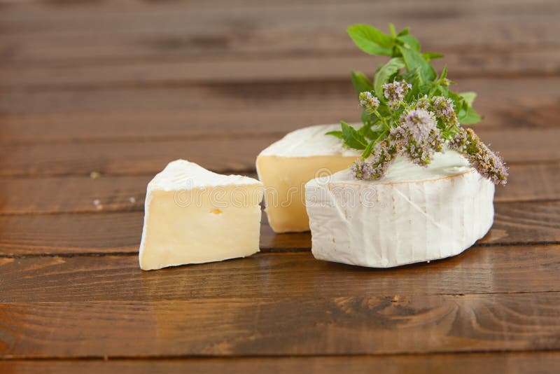 Fresh Brie Cheese With White Mold On A White Background Stock Image Image of everything, lunch